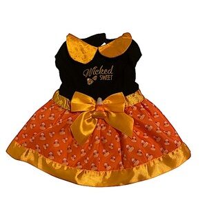 Pre-Owned Halloween Boutique Pet Dog Dress XXS Wicked Sweet. dog,dogcostume